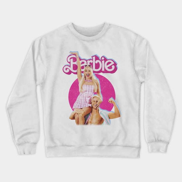 barbie - morgot robbie ryan gosling Crewneck Sweatshirt by LegendDerry